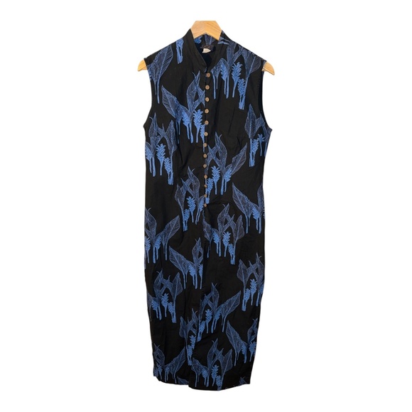 Sig Zane Hilo Hawaii Topper Dress L Kimono Maxi - Picture 1 of 8